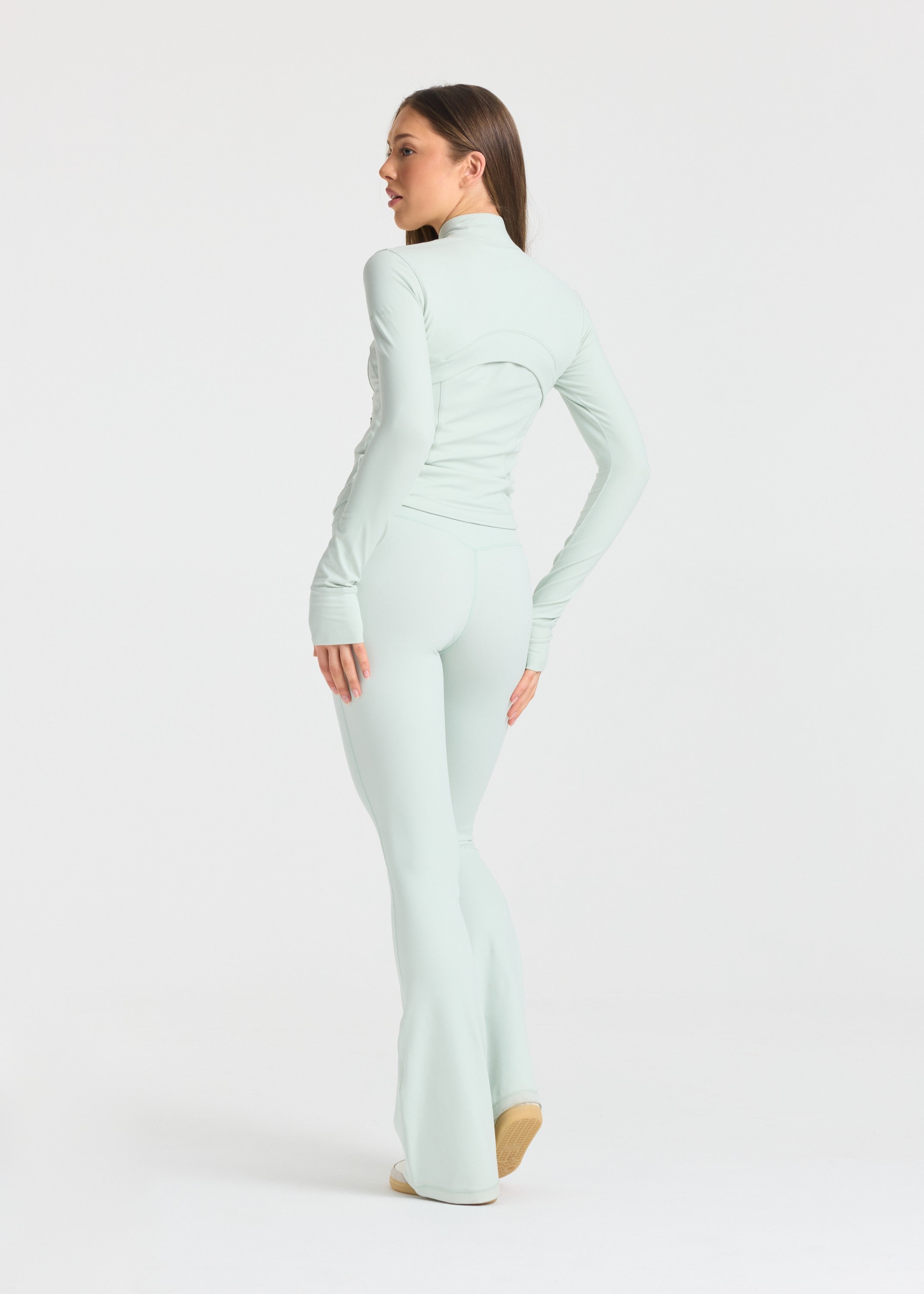 Sculptluxe® Zip Jacket - Pistachio Green